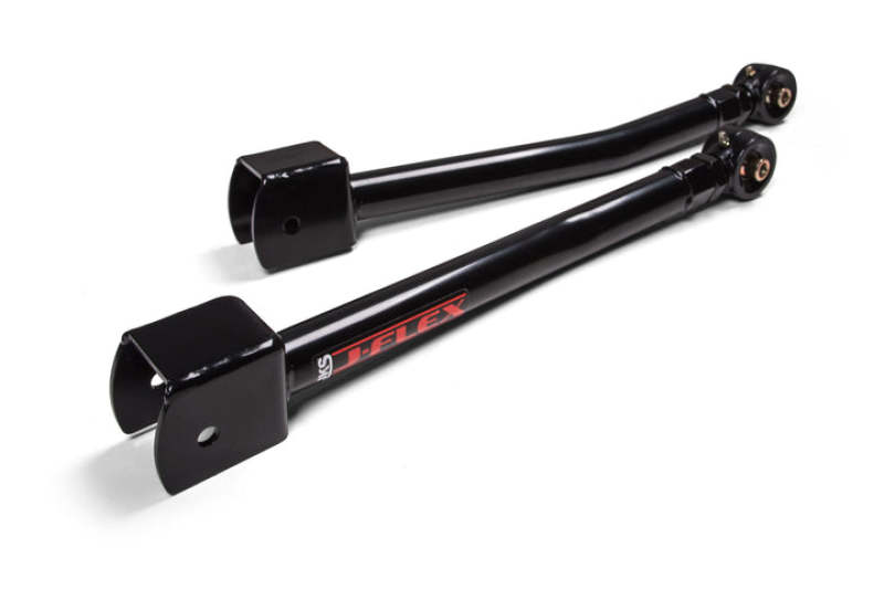 Jeep Wrangler Suspension Control Arm Kit - Front - JKS Manufacturing - Adjustable J-Flex - Gloss Black - `18-`21